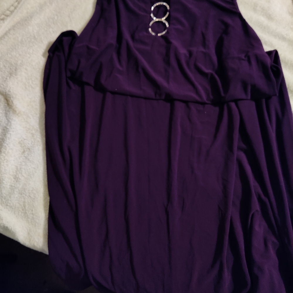 Plum dress
